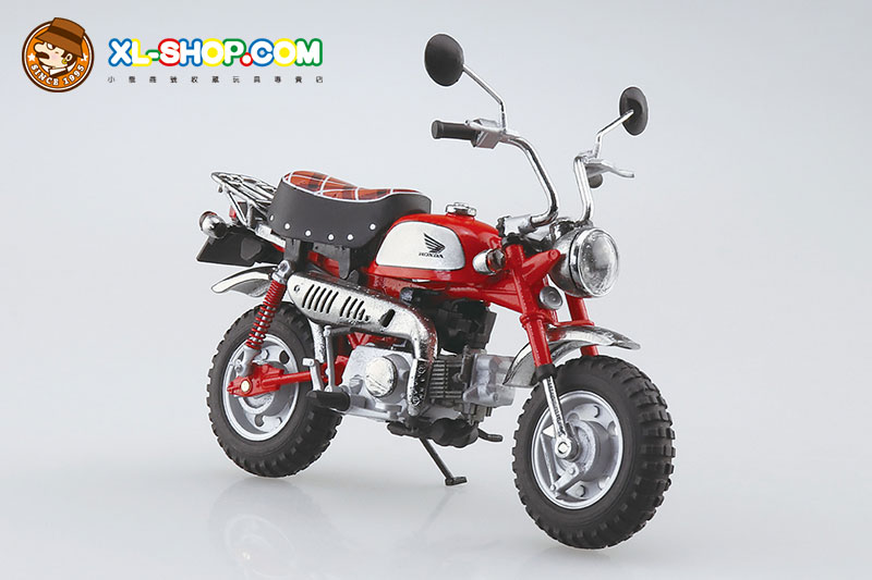 Aoshima Honda Monkey 1/12 Limited Monza Red (Diecast Car)