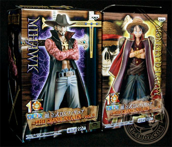 Figurine One Piece - Mihawk - DX The Grandline Men Vol.3 - Banpresto - Occasion