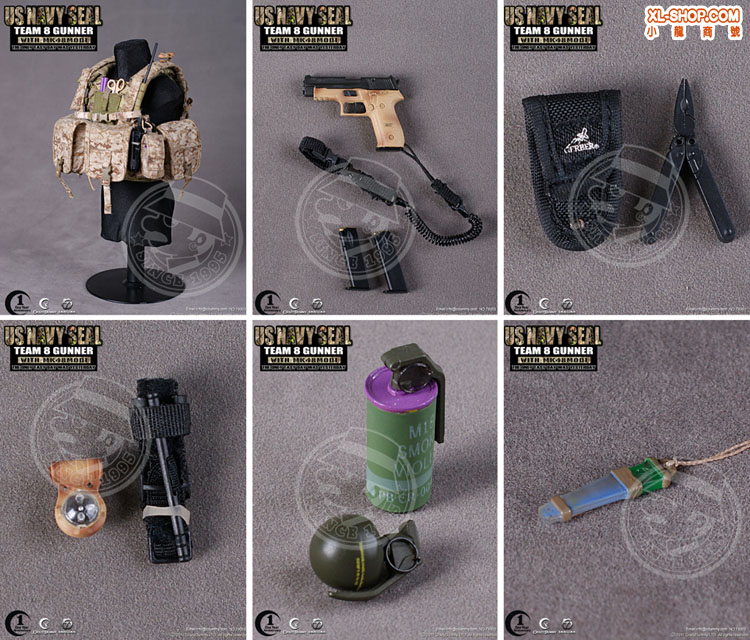 Crazy Dummy - 1st Anniversary - U.S. Navy Seal Team 8 Gunner With