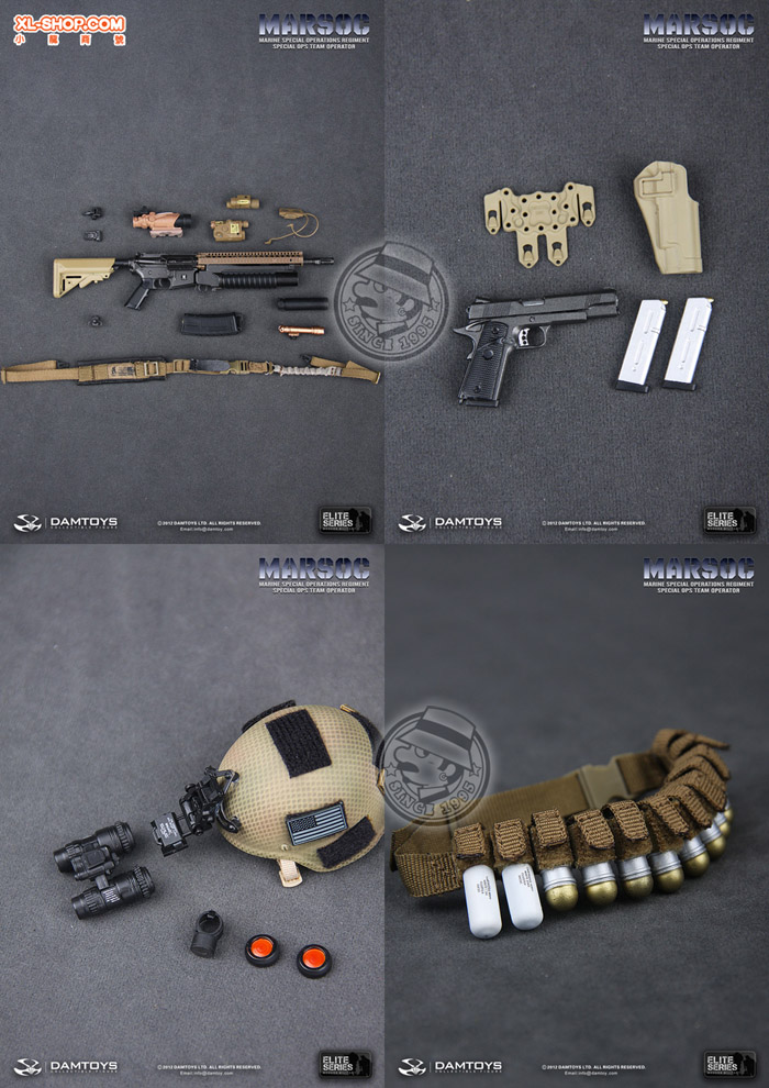 DAMTOYS - 1/6 Elite Series 78007 - Marine Special Operations