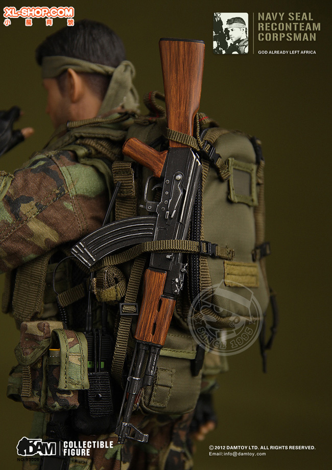ミリタリー NAVY SEAL RECONTEAM CORPSMAN Monkey Depot - Boxed Figure: DAM US Navy SEAL - Reconteam