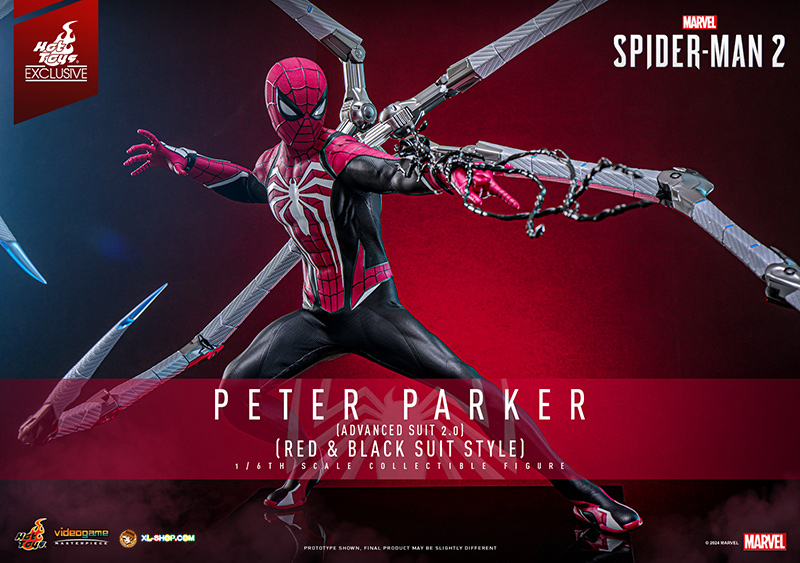 Hot Toys - VGM66 -Marvel's Spider-Man 2 - 1/6th scale Peter Parker