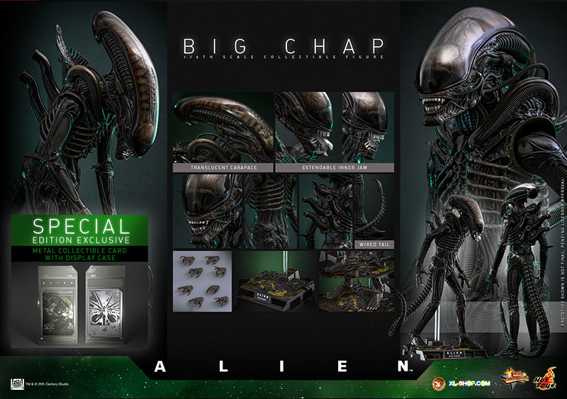 Hot Toys - MMS826B - Alien - 1/6th scale Big Chap Collectible