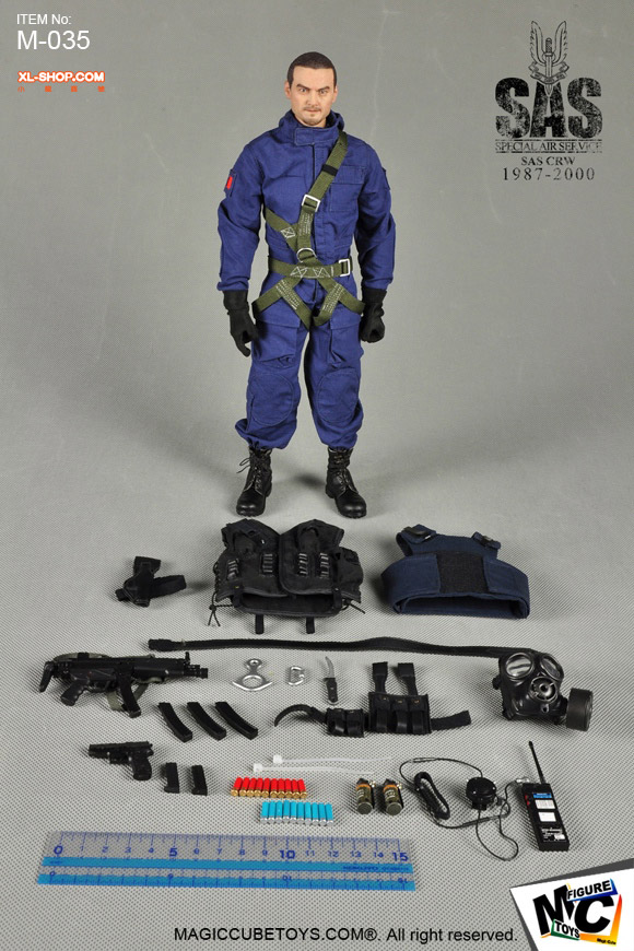 MC TOYS 1/6 F-035 - SAS CRW 1987-2000 Set