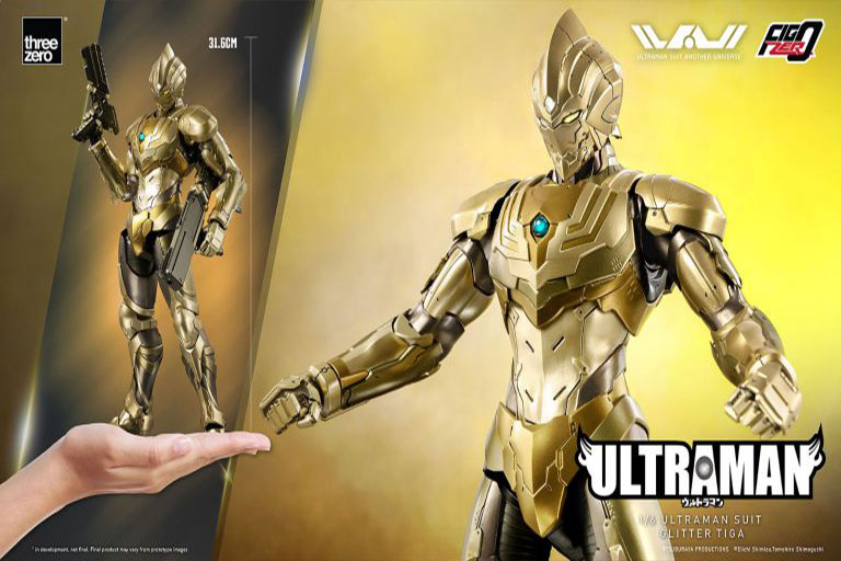 Threezero フィグゼロ　ULTRAMANSUIT GLITTERTIGA ULTRAMAN FigZero 1/6 ULTRAMAN SUIT GLITTER TIGA - Hobby Bee