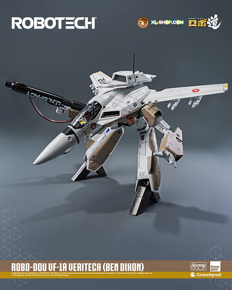 Threezero - 3Z0306 -ROBO-DOU ROBOTECH VF‐1A Veritech (Ben Dixon