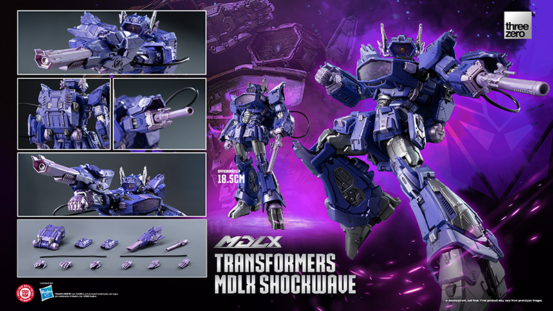 トランスフォーマーコレクション3 Threezero - 3Z0341 - Transformers MDLX Shockwave (Ship Q3,2026)